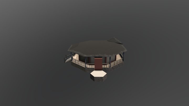 FirstFloor_Hunted House 3D Model