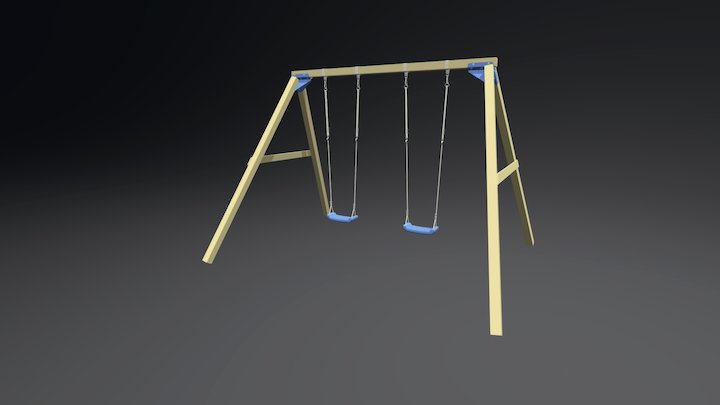 Blue Rabbit Freeswing 3D Model