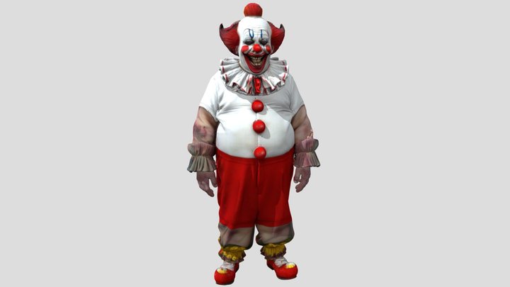 Stitchflesh the Clown - Halloween – Gratis 3D-model STL