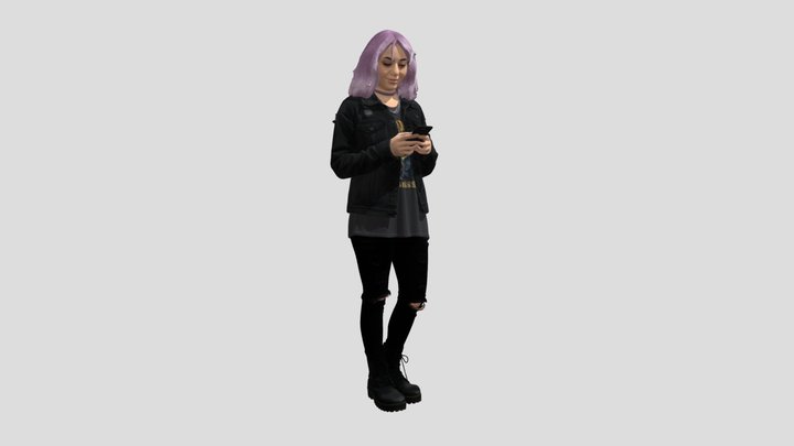 Lilac Grunge Street Style – Modèle 3D gratuit STL