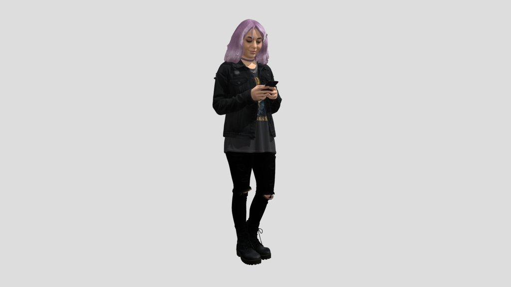 Lilac Grunge Street Style