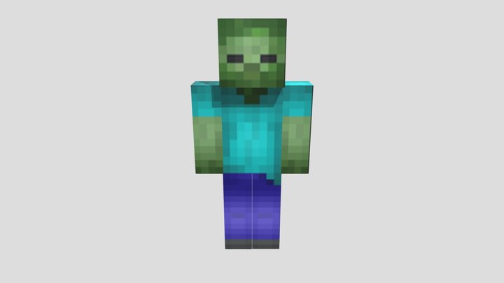 Зомби 3D Model