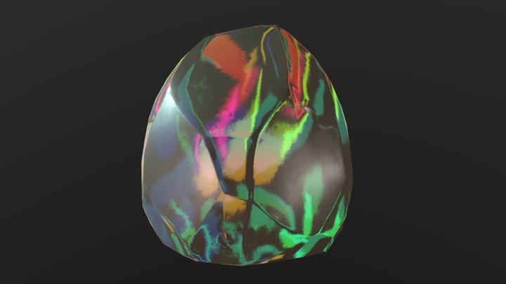 Opal 3D Model