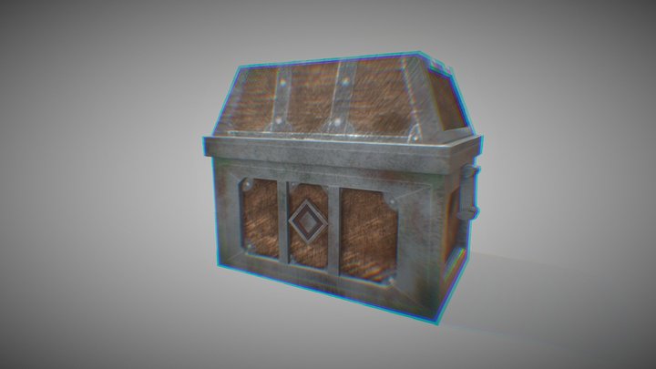 Genshin Exquisite Chest 3D Model
