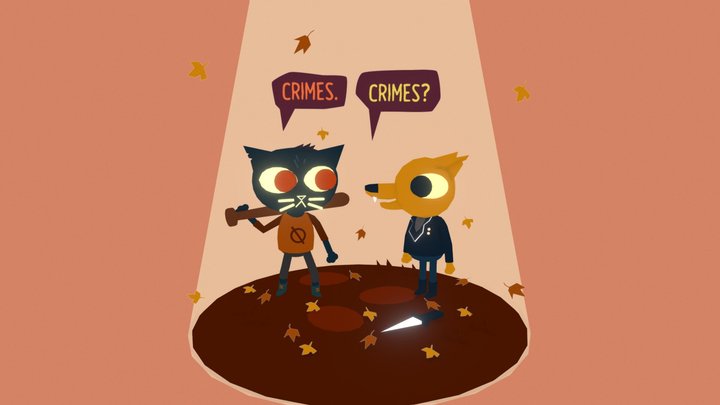 Crimes - Night in the Woods 3D Model
