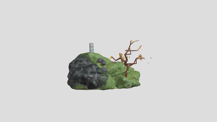 finished diorama 3D Model