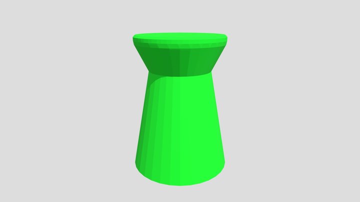 Stool (Green) – Modello 3D gratuito STL