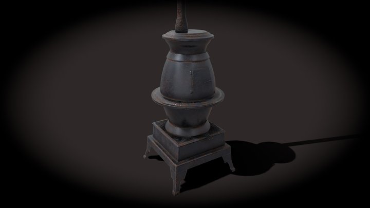 Potbelly Stove (Free) – Modelo 3D gratuito STL