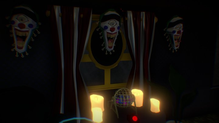 Clown's Gamble 3D Model