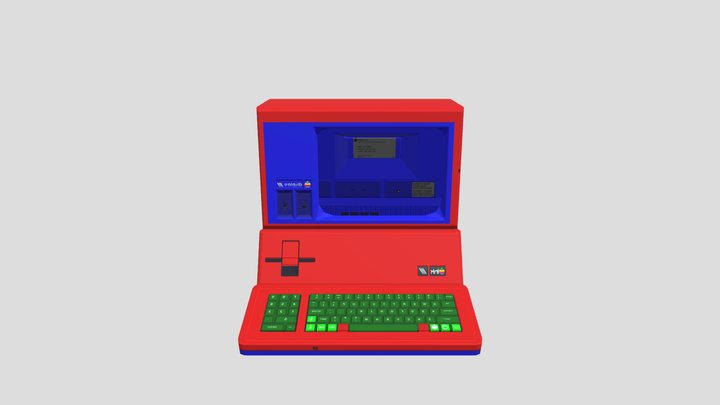 Apple III 3D Model