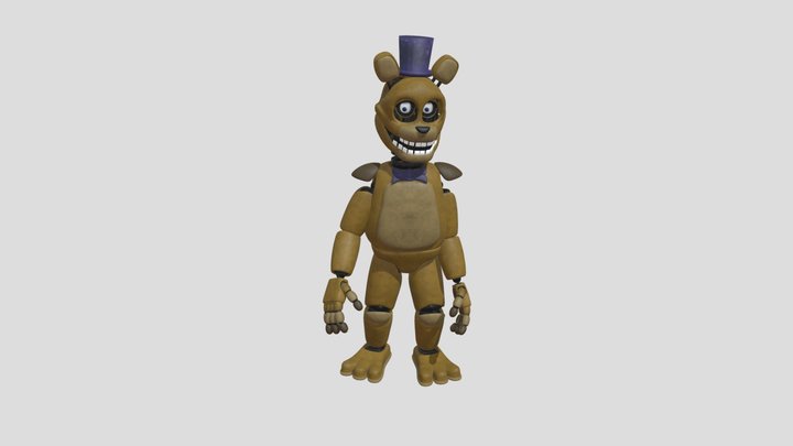 Skinny - Stylized FB&FB Blender 2.79 3D Model
