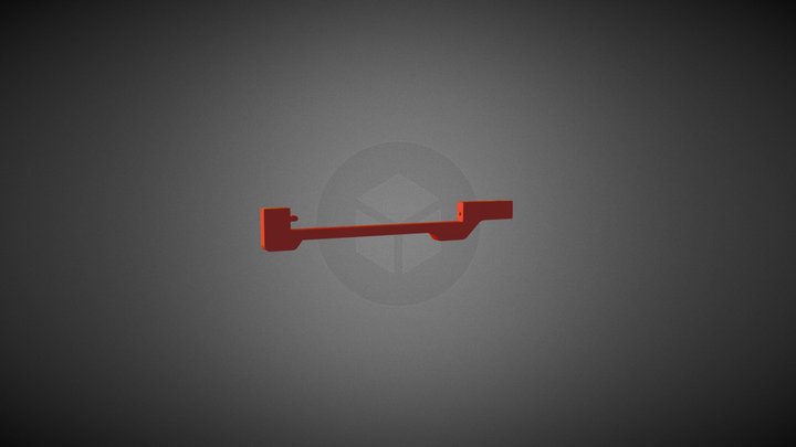 single fin to future fins adapter 3D Model