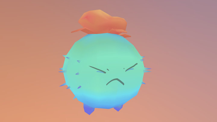 Cactusito 3D Model
