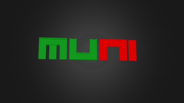 MUNI 3D Model