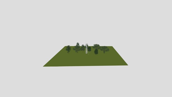 산림생태계 일반관측소 3D Model