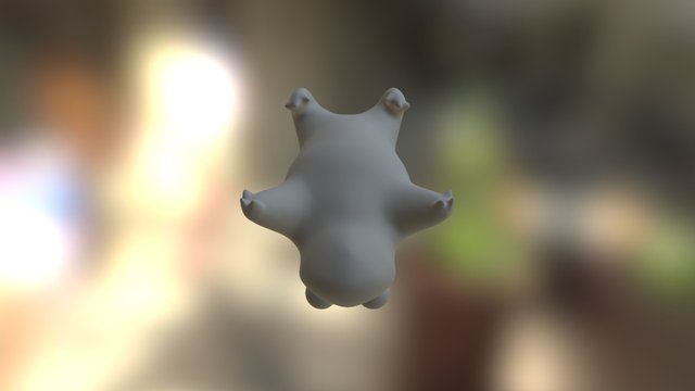 Frog Model 3D Model
