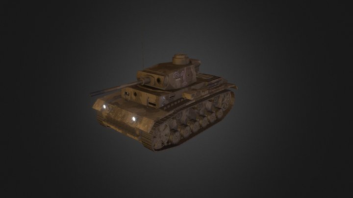 Panzer 3 3D Model