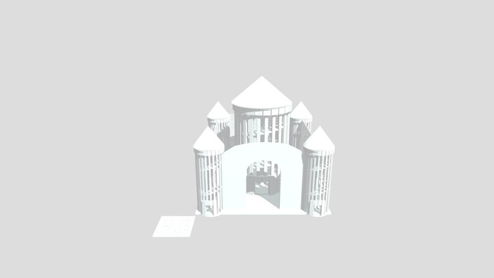 Medievel Castle 3D Model