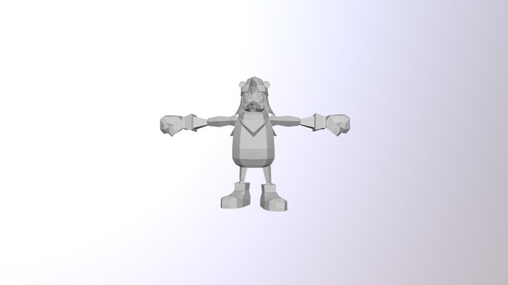 bark fighters model 3D Model