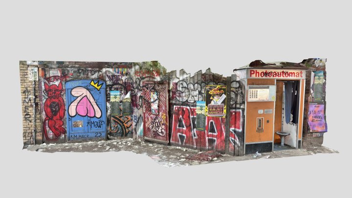 Photoautomat at RAW-Gelände Berlin 3D Model
