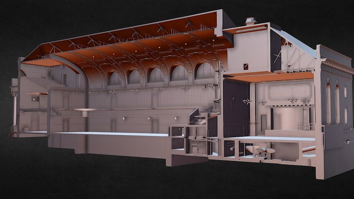 Perth City Hall 3D Model