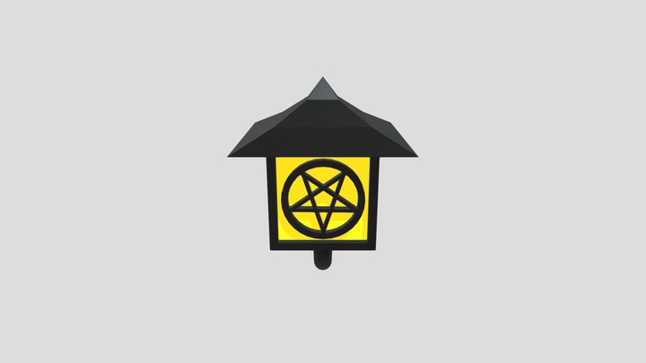 Pentagram Lantern 3D Model
