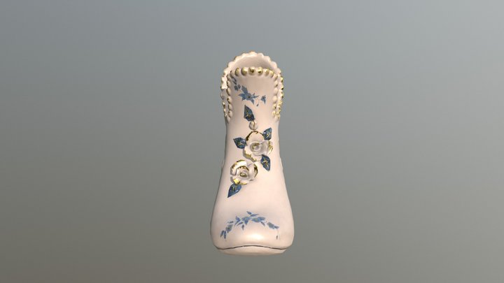 Ceramic Shoe 3D Model