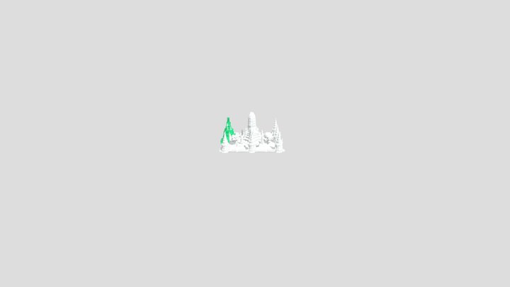 Wat Chaiwatthanaram 3D Model
