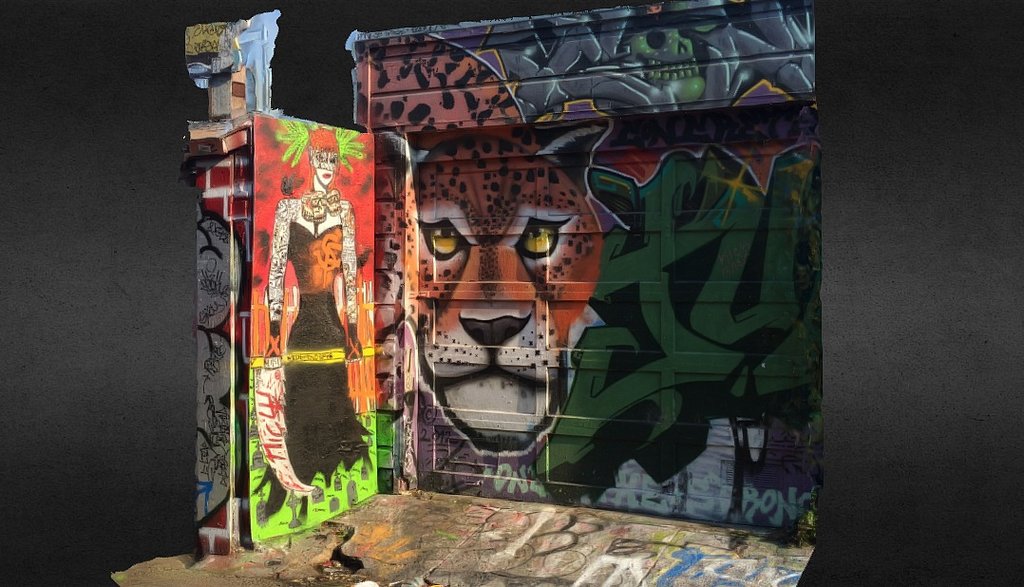 SF3D - Lady and cheetah
