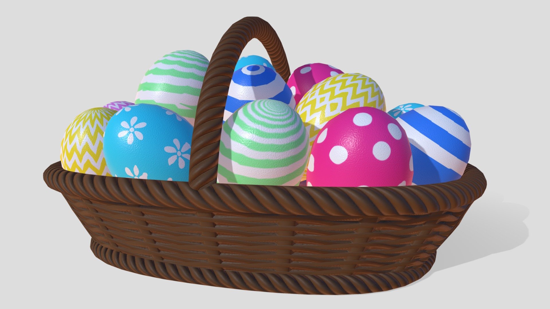 Easter Eggs - 3D model by STB-TC [961cf56] - Sketchfab