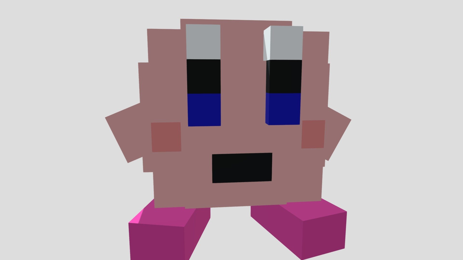 kirb - 3D model by ThatDumbArtist (@safemacaroon26) [961dafa] - Sketchfab