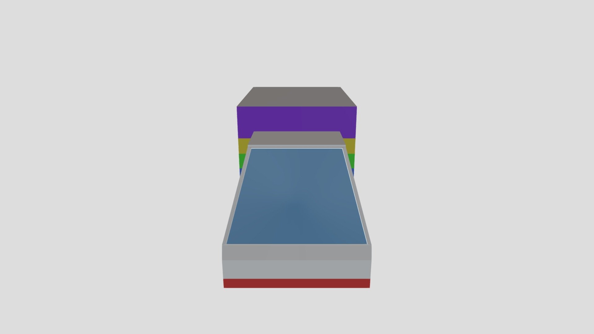 Low poly Utility Truck