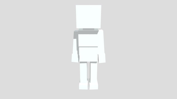 Hytale Player Model as Reference -accurate scale 3D Model
