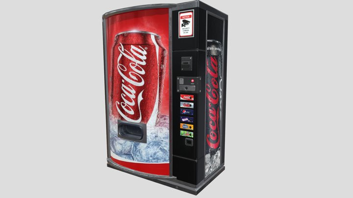 the vending machine 3D Model