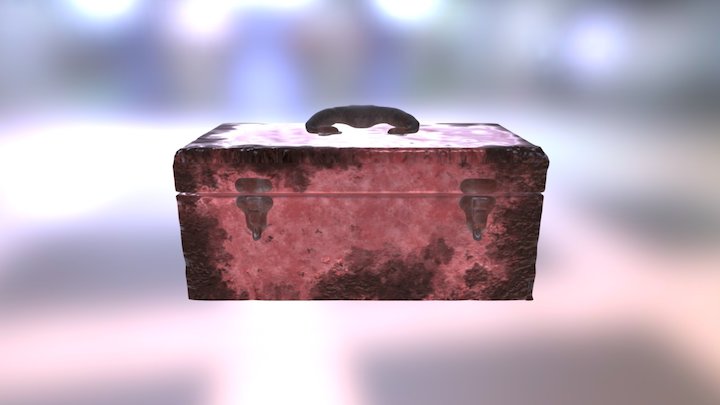 Toolbox textured 3D Model