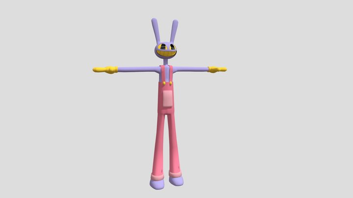Jax The ... Rabbit? Or Jackrabbit? – Kostenloses 3D-Modell STL