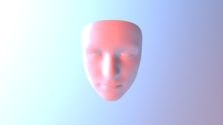 Face Mesh 3D Model