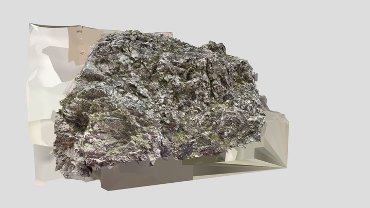 Scan Limestone Rough 3D Model