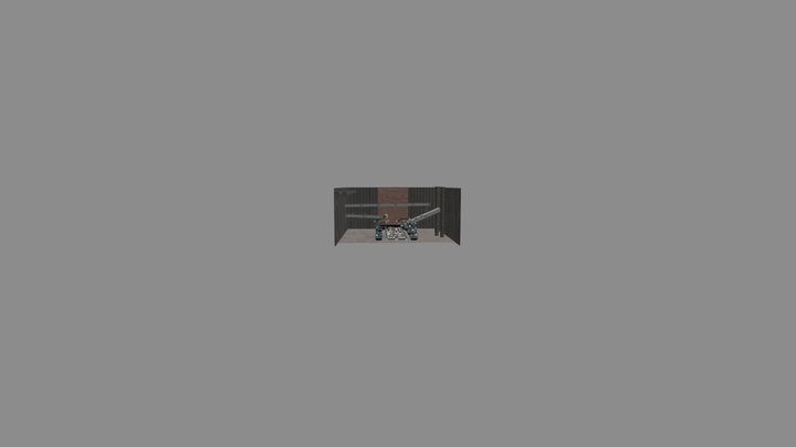 factory scene 3D Model