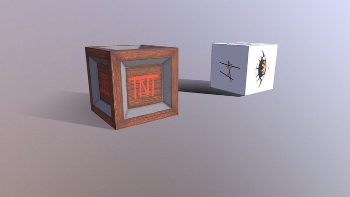 Cube Practice 3D Model
