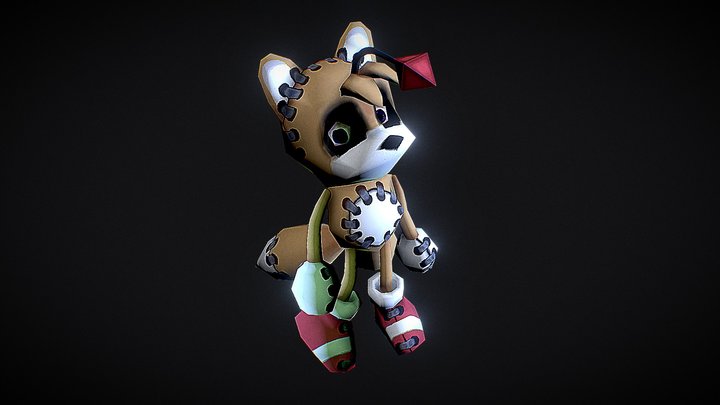 Tails Doll 3D Model