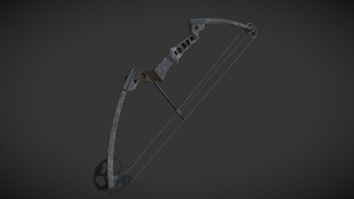 Compound Bow 3D Model