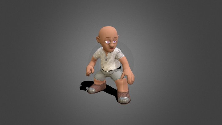 MALE Character SKIN TONE 2 3D Model