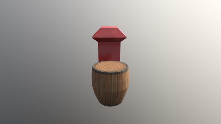 Model Barrel 3D Model