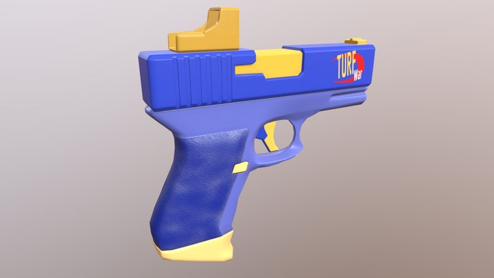 Turf Gun 3D Model