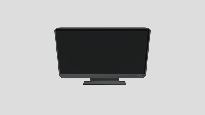 Computer Moniter 3D Model