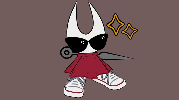 Hornet With Shoes 3D Model