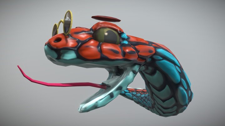 Creature Concept: Snek 3D Model
