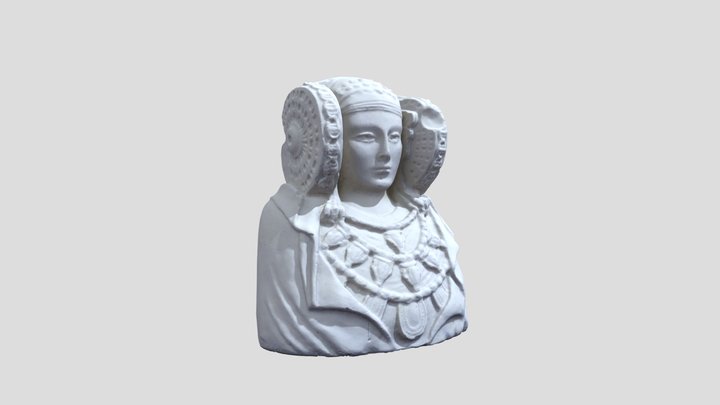 CAFÉ CON CIENCIA: DAMA DE ELCHE 3D Model