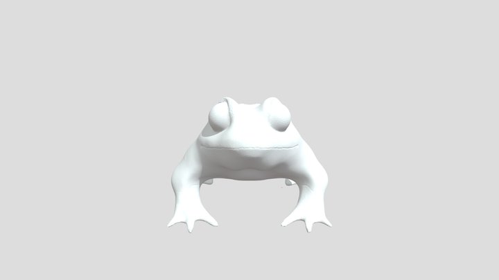 Frog 3D Model